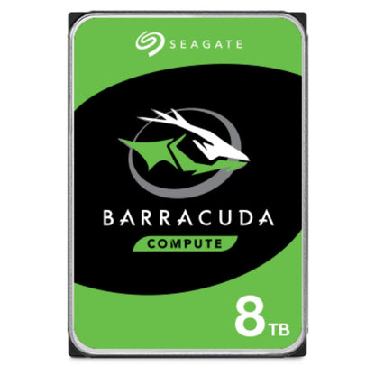 Seagate BarraCuda 3.5" Hard Drive | 1TB–24TB, SATA, 7200 RPM | Multi-Tier Caching Technology