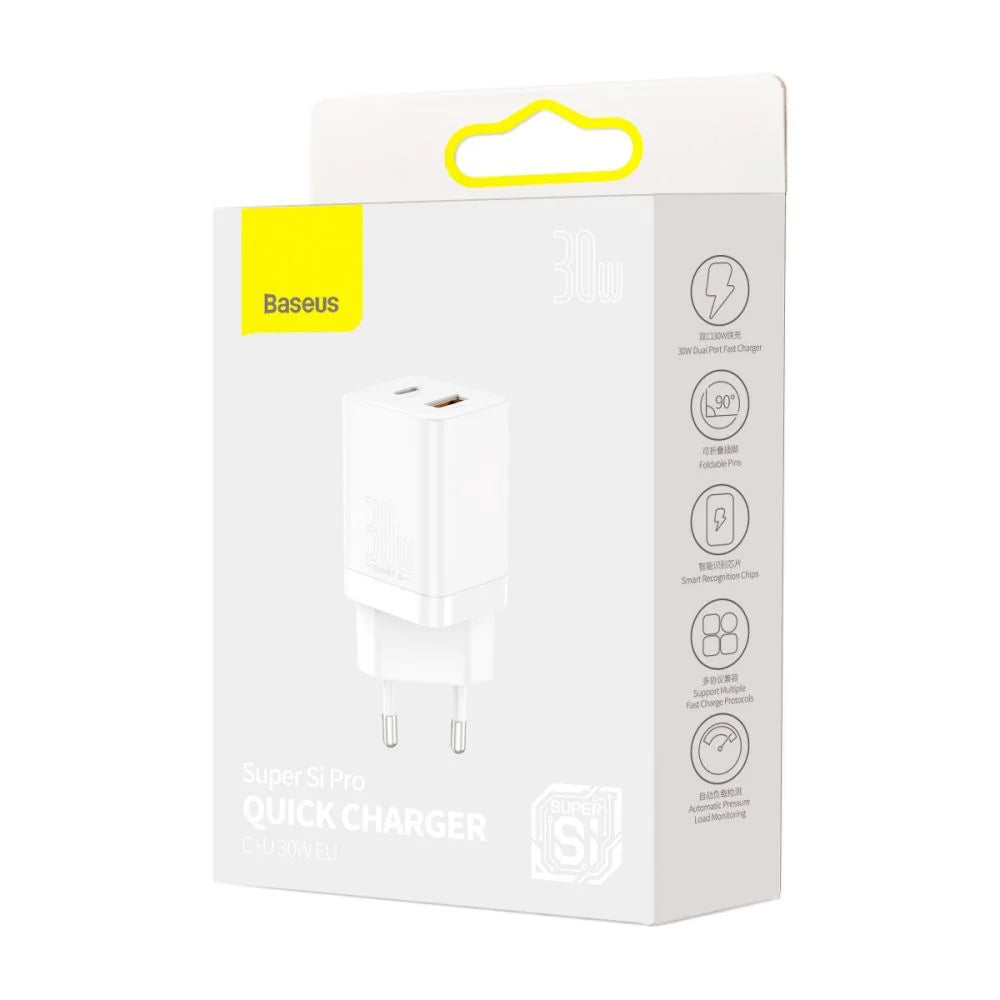 BASEUS Super SI Pro | Quick Charger 20W (White)