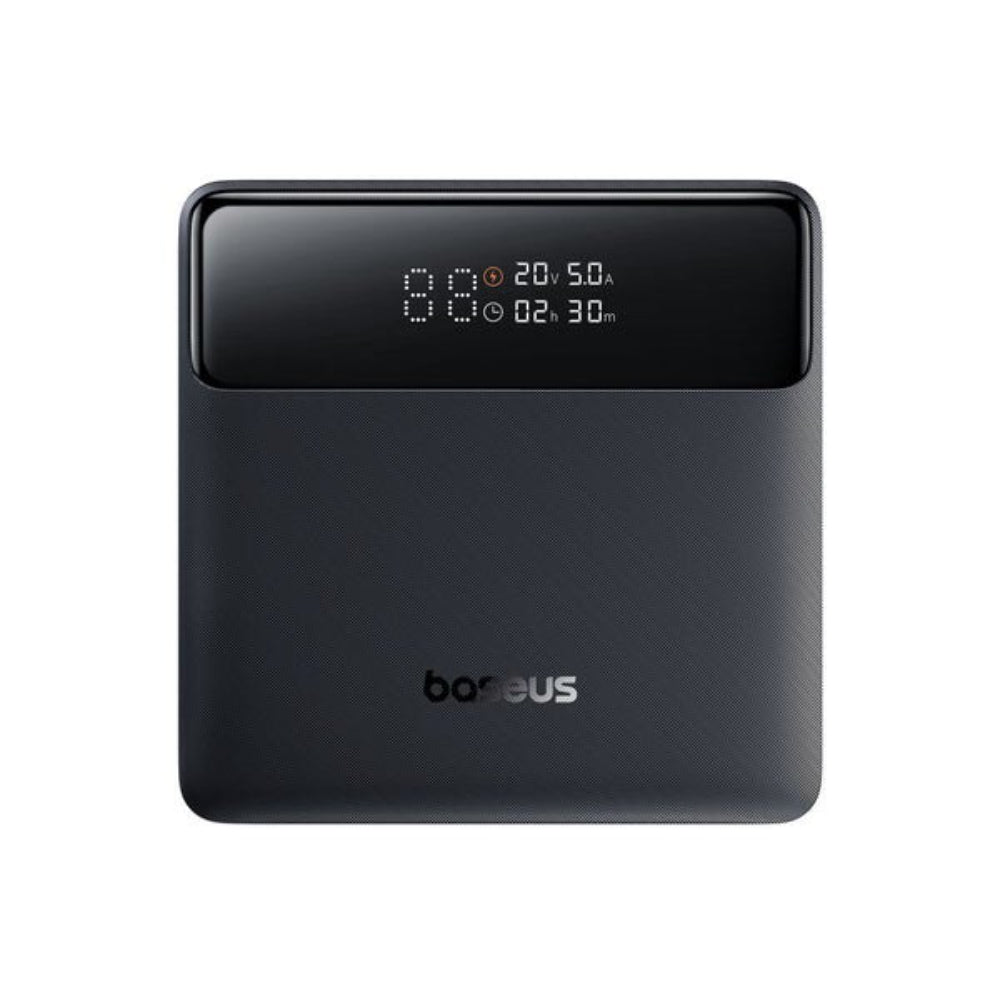 BASEUS Enerfill H1 | Fast Charging Power Bank with Digital Display – 20000mAh 100W (Cosmic Black)