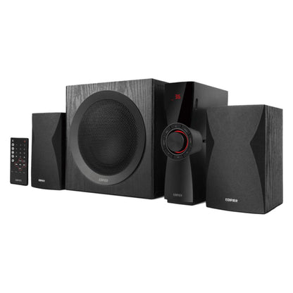 Edifier CX7 2.1 Multimedia Speaker System | 69W RMS | Bluetooth 5.0 | 8" Subwoofer | USB / SD / AUX / RCA | Remote Control