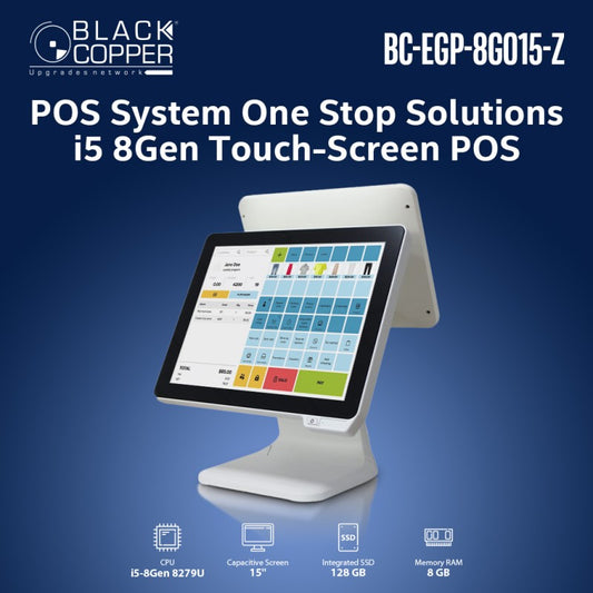 Black Copper BC-EGP-8G015-Z | POS System | One-Stop Solution for Your Business Needs