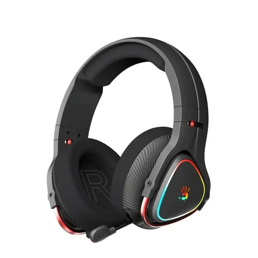 Bloody MR720 | Multi‑Mode RGB Gaming Headphone – Naraka/Black Edition