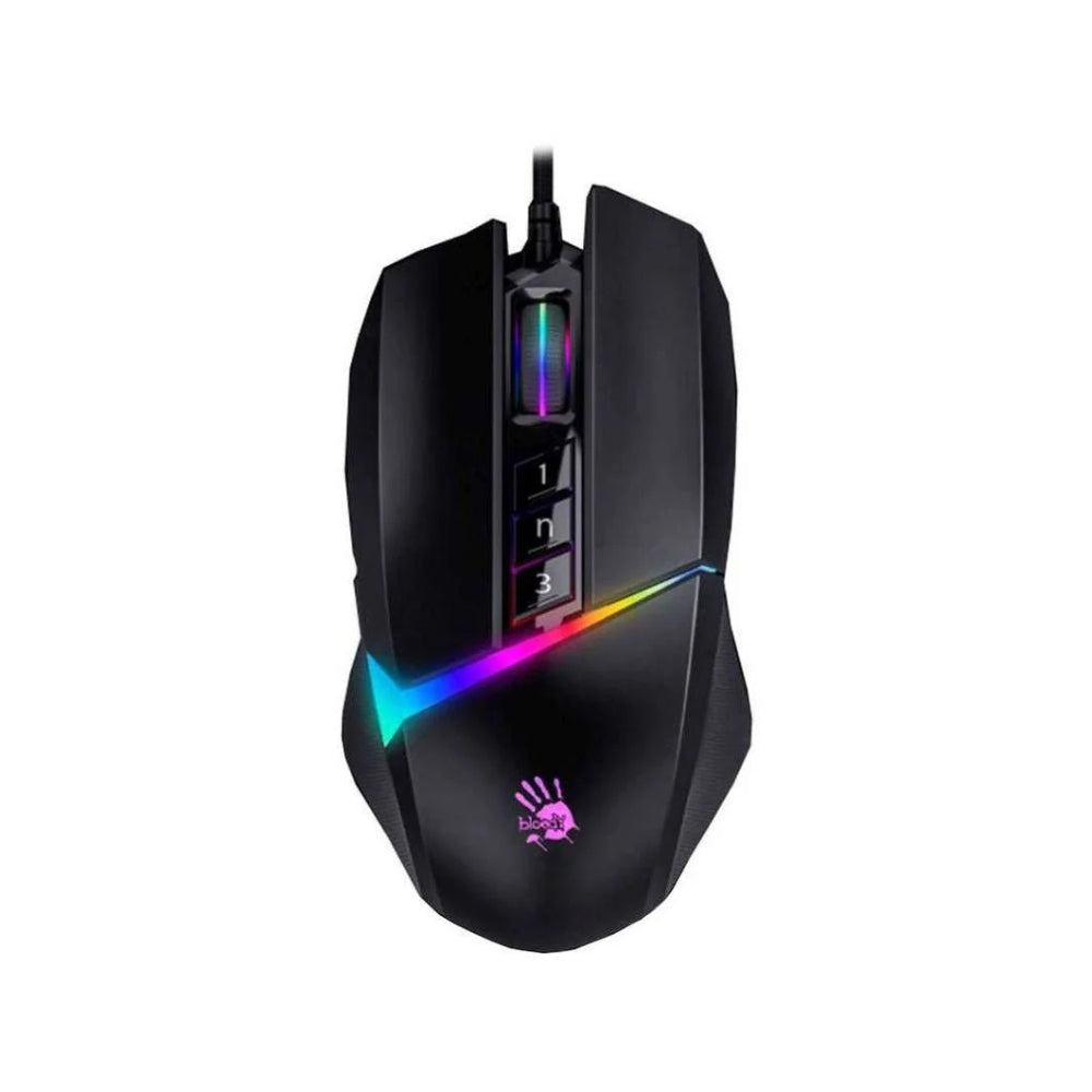 Bloody W60 Max | Esports Gaming Mouse – Stone Black / Panda White (Activated USB, BC3332‑A, 10,000 CPI)