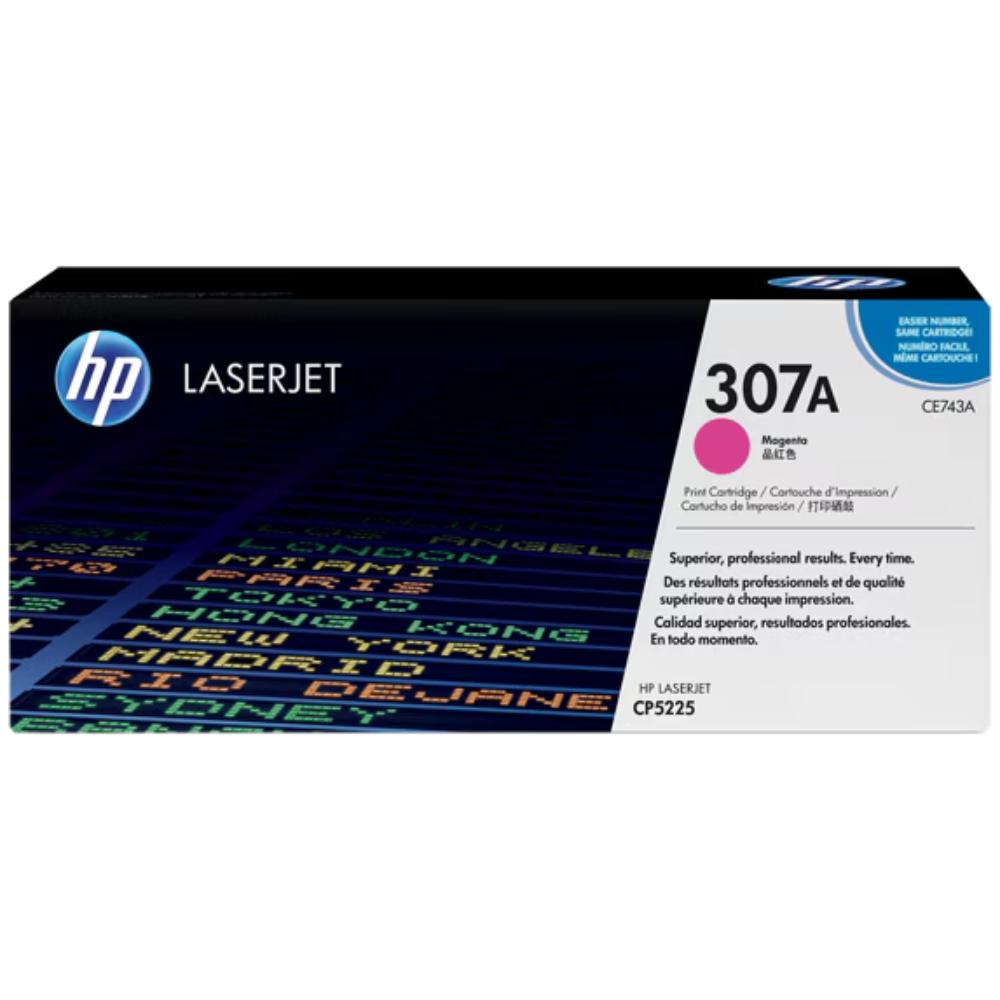 HP 307A Original LaserJet Toner Cartridge | Complete CMYK Set (Black, Cyan, Magenta, Yellow)