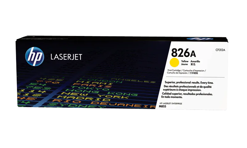 HP 826A Yellow Original LaserJet Toner Cartridge | CF312A