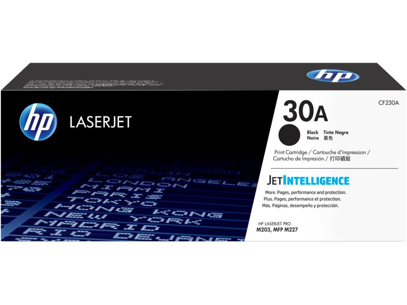 HP 30A Black Original LaserJet Toner Cartridge | CF230A