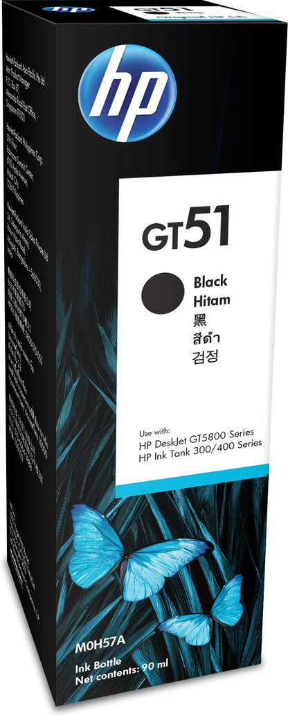 HP GT51 Black Original Ink Bottle | M0H57A