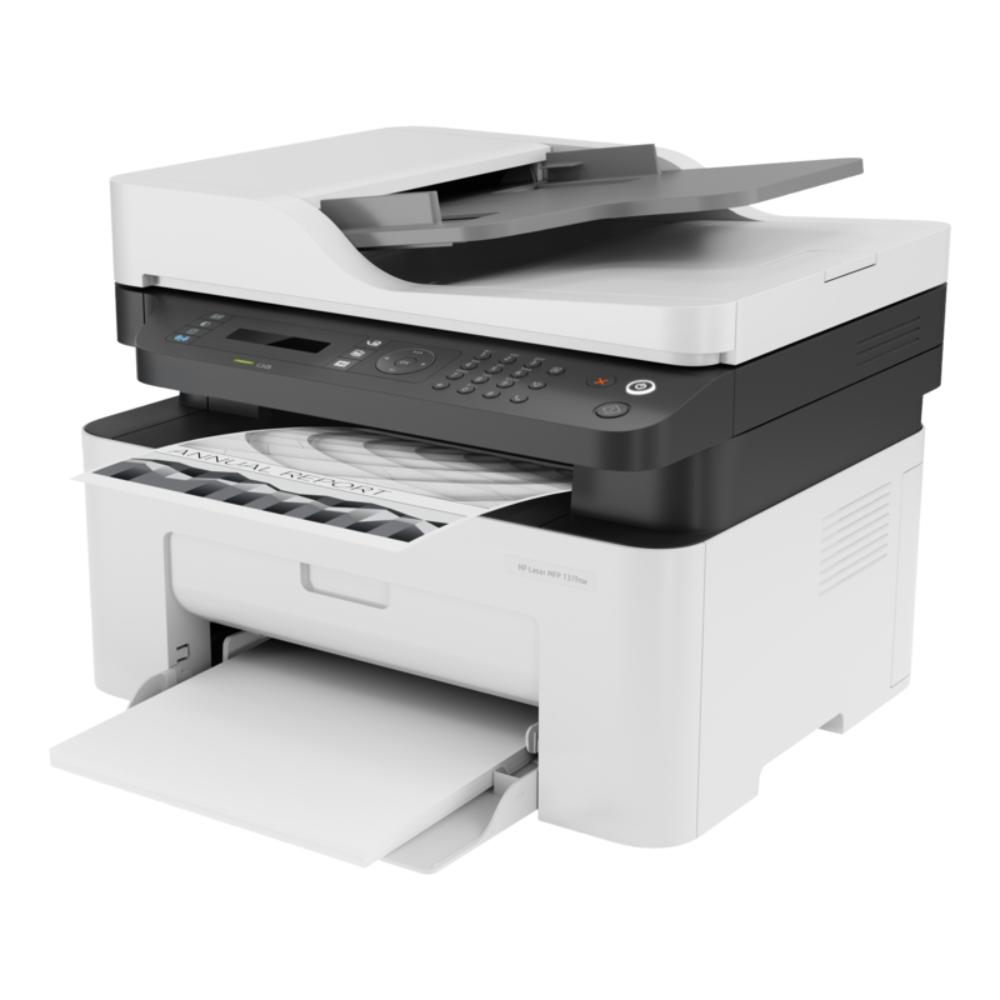HP Laser MFP 137fnw | Compact All-in-One Monochrome Laser Printer