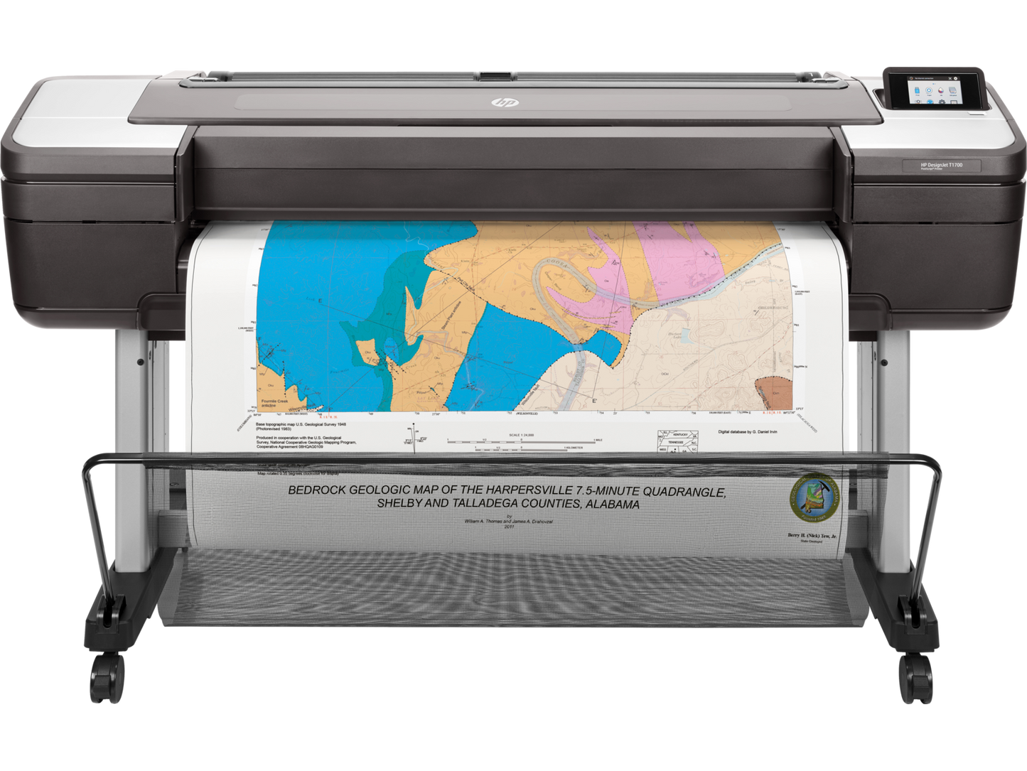 HP DesignJet T1700 | Large Format Plotter Printer | 44" inch