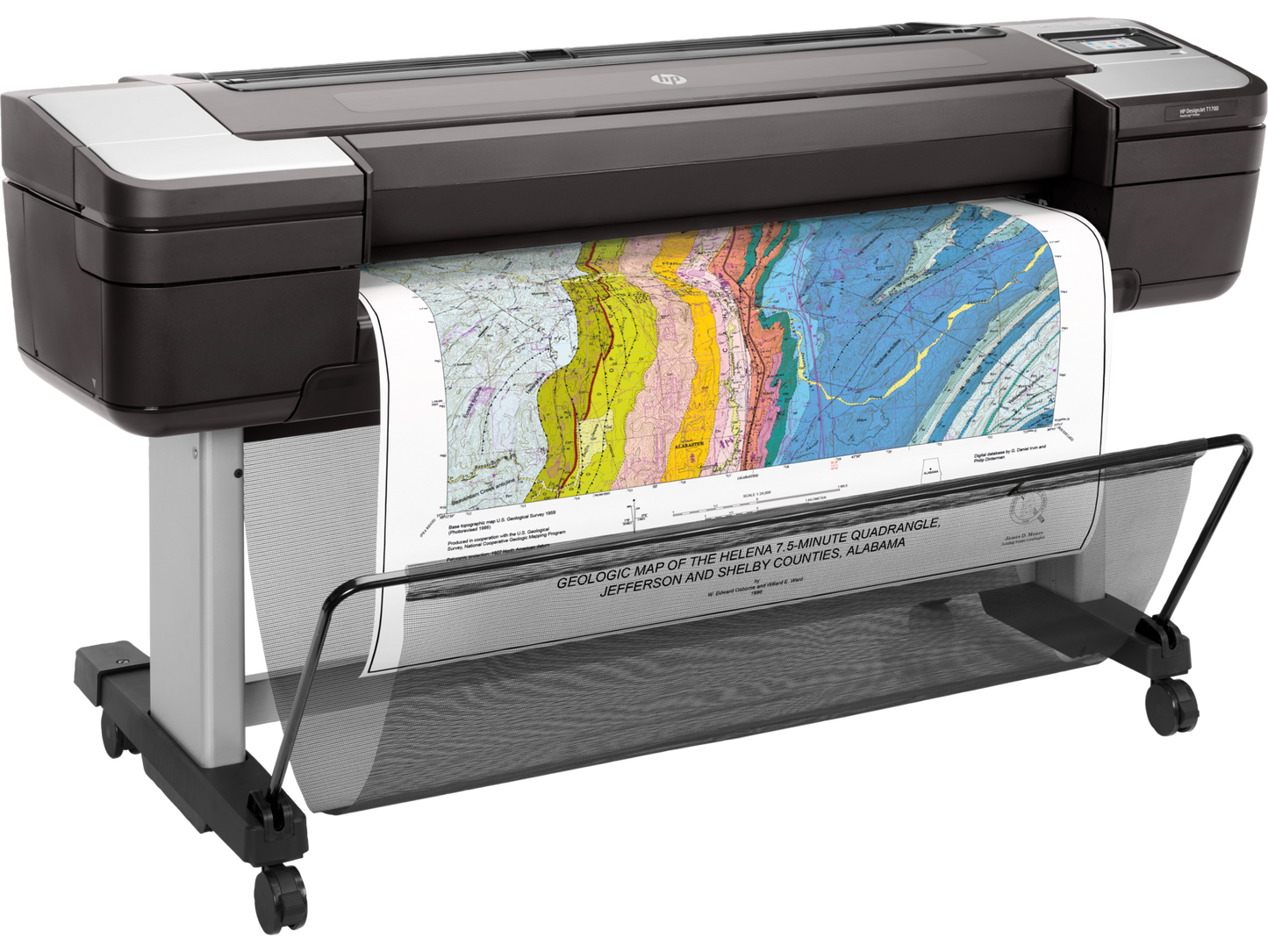 HP DesignJet T1700 | Large Format Plotter Printer | 44" inch