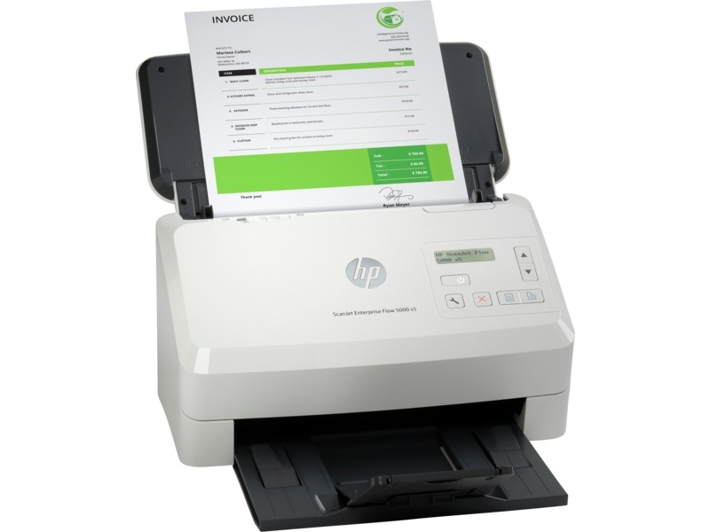 HP ScanJet Enterprise Flow 5000 s5 | High-Speed Document Scanner for Efficient Workflow