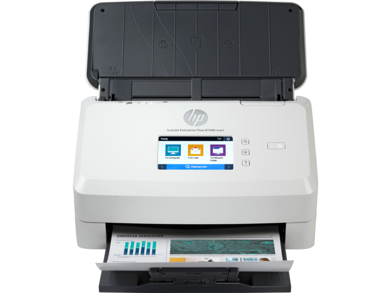 HP ScanJet Enterprise Flow N7000 snw1 | High-Volume Document Scanner for Efficient Office Workflow