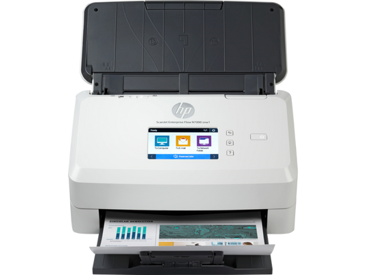 HP ScanJet Enterprise Flow N7000 snw1 | High-Volume Document Scanner for Efficient Office Workflow