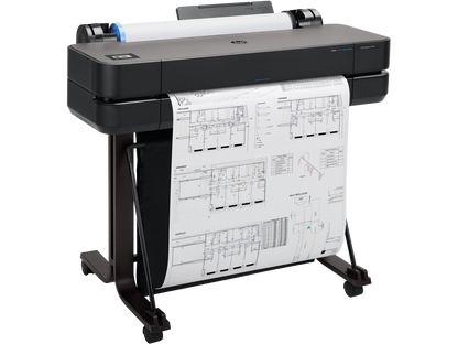 HP DesignJet T630 | Large Format Wireless Plotter Printer | 24" with Mobile Printing