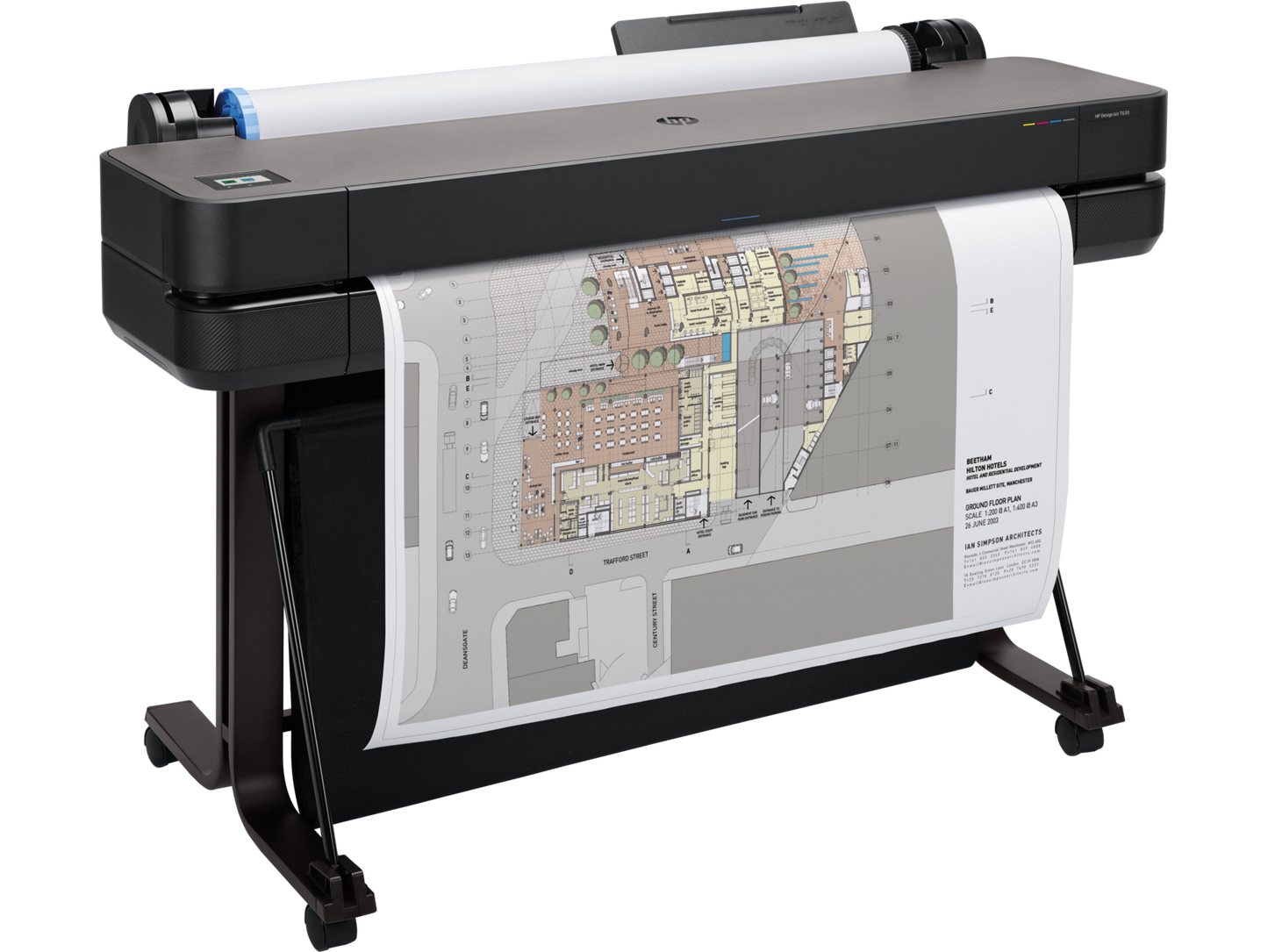 HP DesignJet T630 | Large Format Wireless Plotter Printer | 36" inch