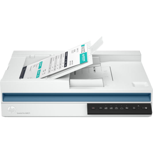 HP ScanJet Pro 3600 f1 | 40ppm High-Speed Flatbed Scanner with 50-Sheet ADF, 600 dpi, USB 3.0