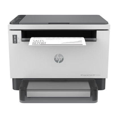 HP LaserJet Tank MFP 1602w | Print, Copy, Scan | Up to 22ppm | 5000-Page Pre-Filled Toner | Wi-Fi | 600×600 dpi | Dual-Band Wireless