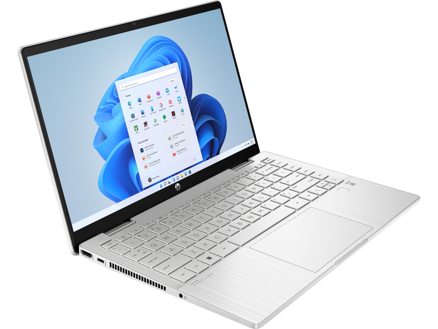 HP Pavilion x360 2-in-1 | 14-EK0033DX | 12TH GEN | Intel Core i5-1235U (3.3 GHz) | 8GB DDR4 RAM | 512GB SSD | 14.0″ FHD IPS | SILVER | WIN-11