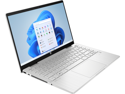 HP Pavilion x360 2-in-1 | 14-EK0033DX | 12TH GEN | Intel Core i5-1235U (3.3 GHz) | 8GB DDR4 RAM | 512GB SSD | 14.0″ FHD IPS | SILVER | WIN-11