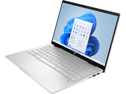 HP Pavilion x360 2-in-1 | 14-EK0033DX | 12TH GEN | Intel Core i5-1235U (3.3 GHz) | 8GB DDR4 RAM | 512GB SSD | 14.0″ FHD IPS | SILVER | WIN-11