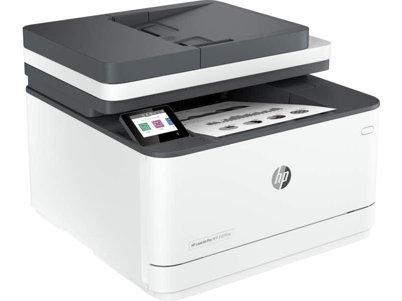 HP LaserJet Pro MFP 3103fdw Printer | Fast, High-Volume Printing and Multifunctional Efficiency