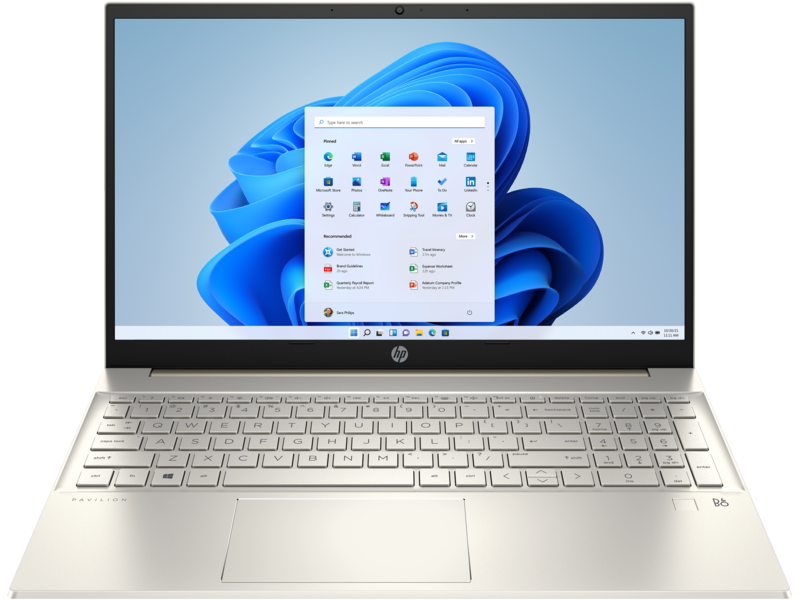 HP Pavilion 15-eh3050AU Laptop | AMD Ryzen 7-7730U | 16GB RAM | 1TB NVMe SSD | 15.6” FHD IPS | Windows 11 Home | Warm Gold