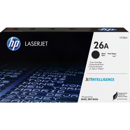 HP 26A Black Original LaserJet Toner Cartridge (CF226A)