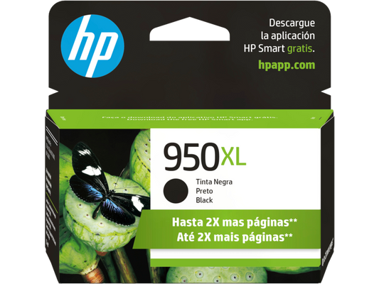 HP 950XL High Yield Black Original Ink Cartridge | CN045AL