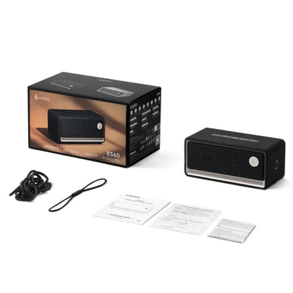 Edifier ES60 Portable Bluetooth Speaker | 34W 360° Sound | Bluetooth 5.4 | IP66 Waterproof | 9 Hours Battery
