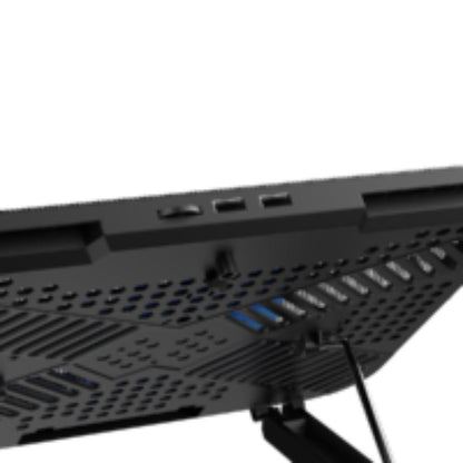 Rapoo CF100 Laptop Cooling Pad | 6 Adjustable Angles | 130mm Cooling Fan | Quiet Operation | Up to 14-Inch Laptops