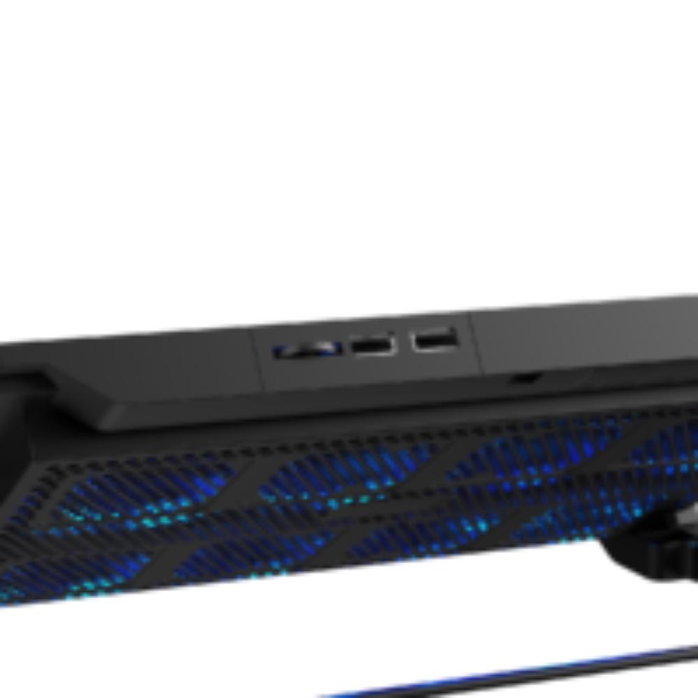 Rapoo CF300 Laptop Cooling Pad | 8 Cooling Fans | 7 Adjustable Angles | Up to 17-Inch Laptops