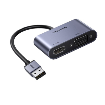 UGREEN CM449 | USB 3.0 To HDMI / VGA Converter | 20518 |