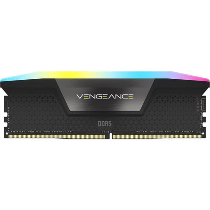 CORSAIR VENGEANCE RGB DDR5 16GB (5600MT/s) | High-Speed Memory with Stunning RGB