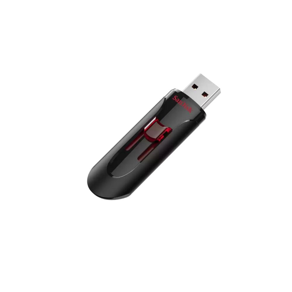 SanDisk Cruzer Glide 3.0 USB Flash Drive | USB 3.0 | Retractable Design | SecureAccess Password Protection