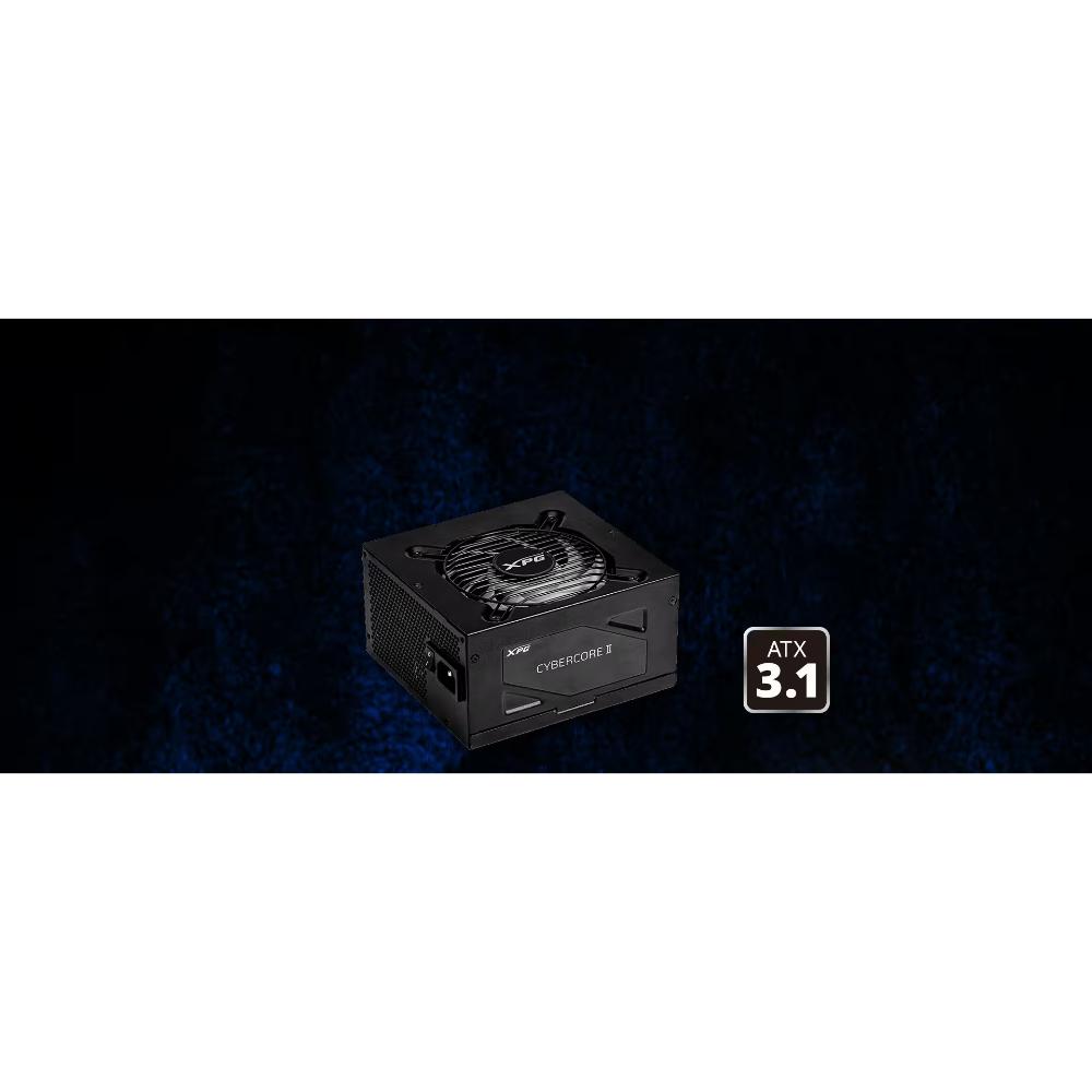 XPG 1300W CYBERCORE II Gaming Power Supply | ATX 3.1 | 12V-2x6 | CYBERCORE Platinum