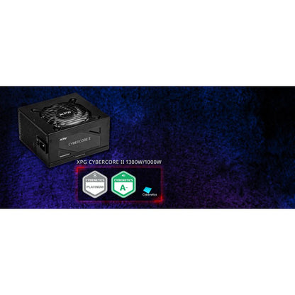 XPG 1300W CYBERCORE II Gaming Power Supply | ATX 3.1 | 12V-2x6 | CYBERCORE Platinum