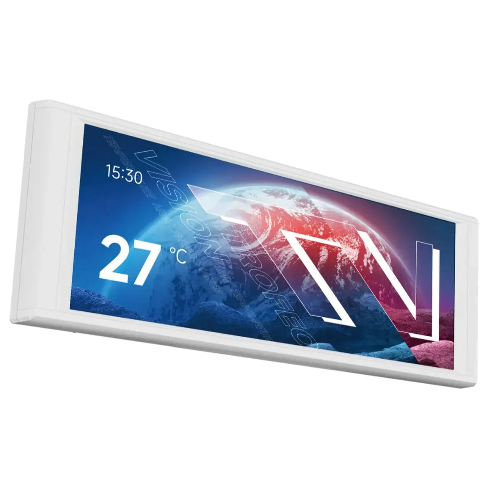 Thermalright Trofeo Vision 11.3 LCD BLACK and WHITE  | 11.3" Wide LCD Screen | 1920×400 Resolution | USB Type-C
