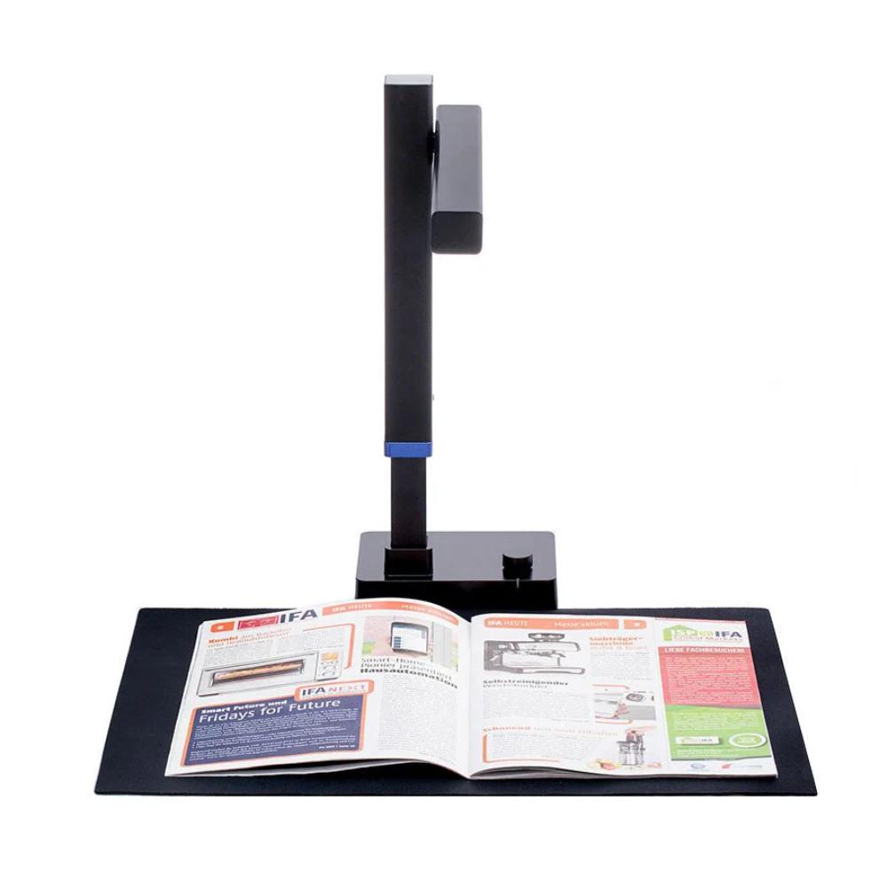 CZUR Shine Ultra | 13MP Book & Document Scanner | A3/A4 Scanning | 1-Second Dual-Page Scan | Curve Flattening | ABBYY OCR (180+ Languages) | Foldable Design | USB Powered