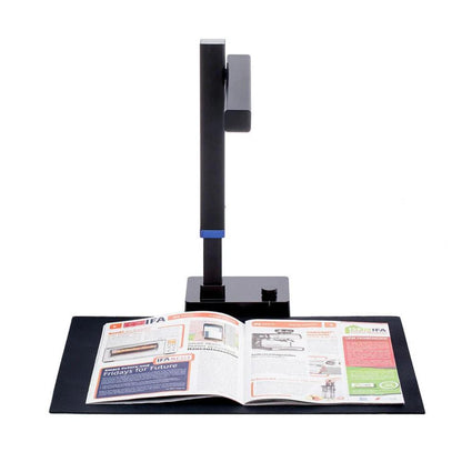 CZUR Shine Ultra | 13MP Book & Document Scanner | A3/A4 Scanning | 1-Second Dual-Page Scan | Curve Flattening | ABBYY OCR (180+ Languages) | Foldable Design | USB Powered
