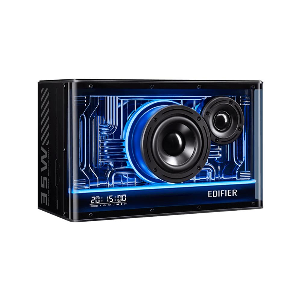 Edifier QD35 | Hi-Res Tabletop Bluetooth Speaker | 40W RMS | Bluetooth 5.3 | GaN 35W Charger | RGB Light Effects
