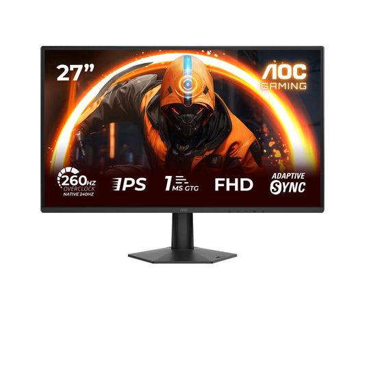 AOC 27G50Z 27" FHD Gaming Monitor | Fast IPS | 260Hz | 1ms | 0.3ms MPRT | HDR10 | Adaptive Sync