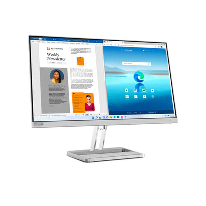 Lenovo L27i-40 27" LED Monitor | FHD 1920x1080 | 100Hz (HDMI) | IPS Panel | Anti-Glare | HDMI, VGA, Built-in Speaker | 3Y