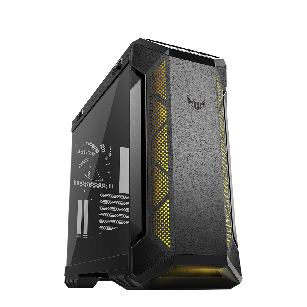 ASUS TUF Gaming GT501 | GAMING Case Supports Up To EATX With Metal Front Panel | BLACK - WHITE