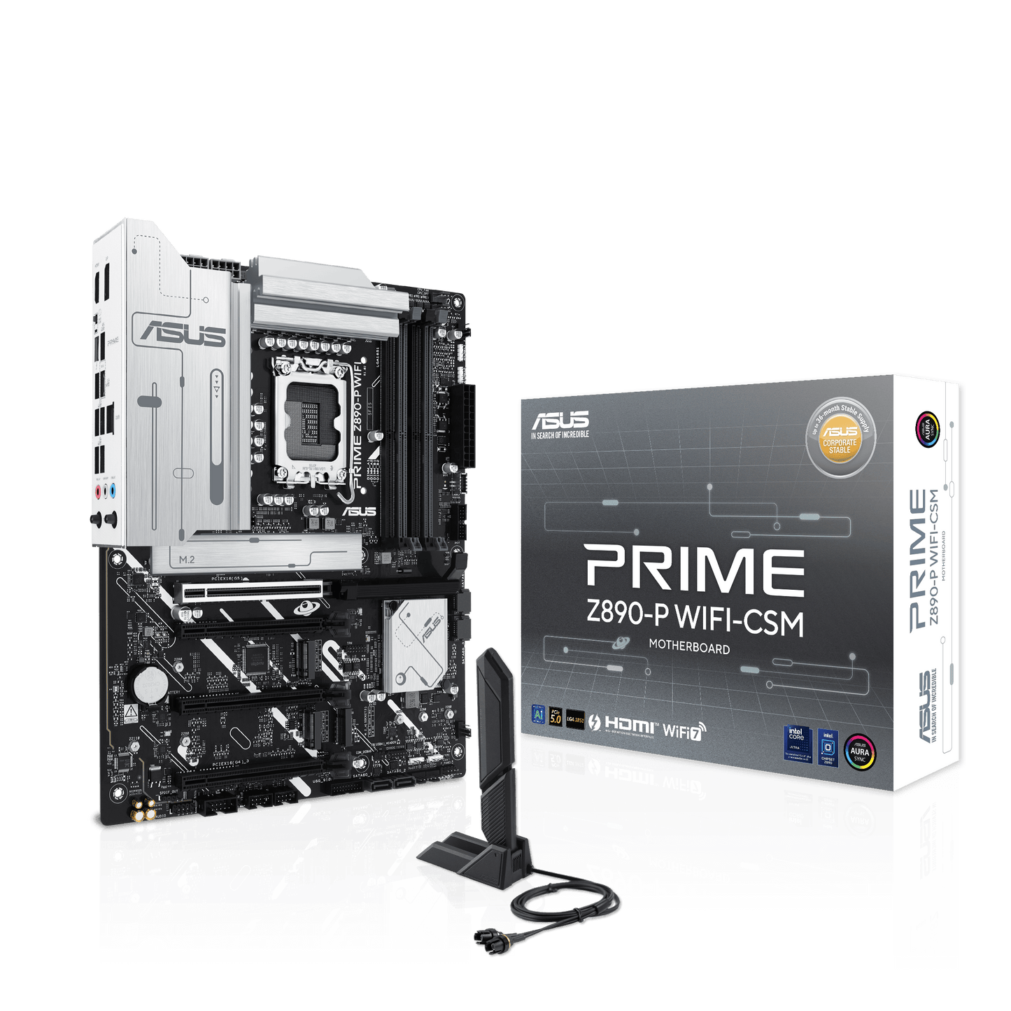 ASUS PRIME Z890-P WIFI-CSM | High-Performance ATX Motherboard with Wi-Fi 7 & PCIe 5.0