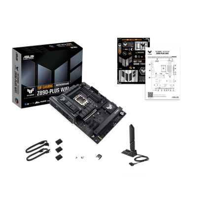 ASUS TUF GAMING Z890-PLUS WIFI | Durable ATX Motherboard with AI-Ready Performance