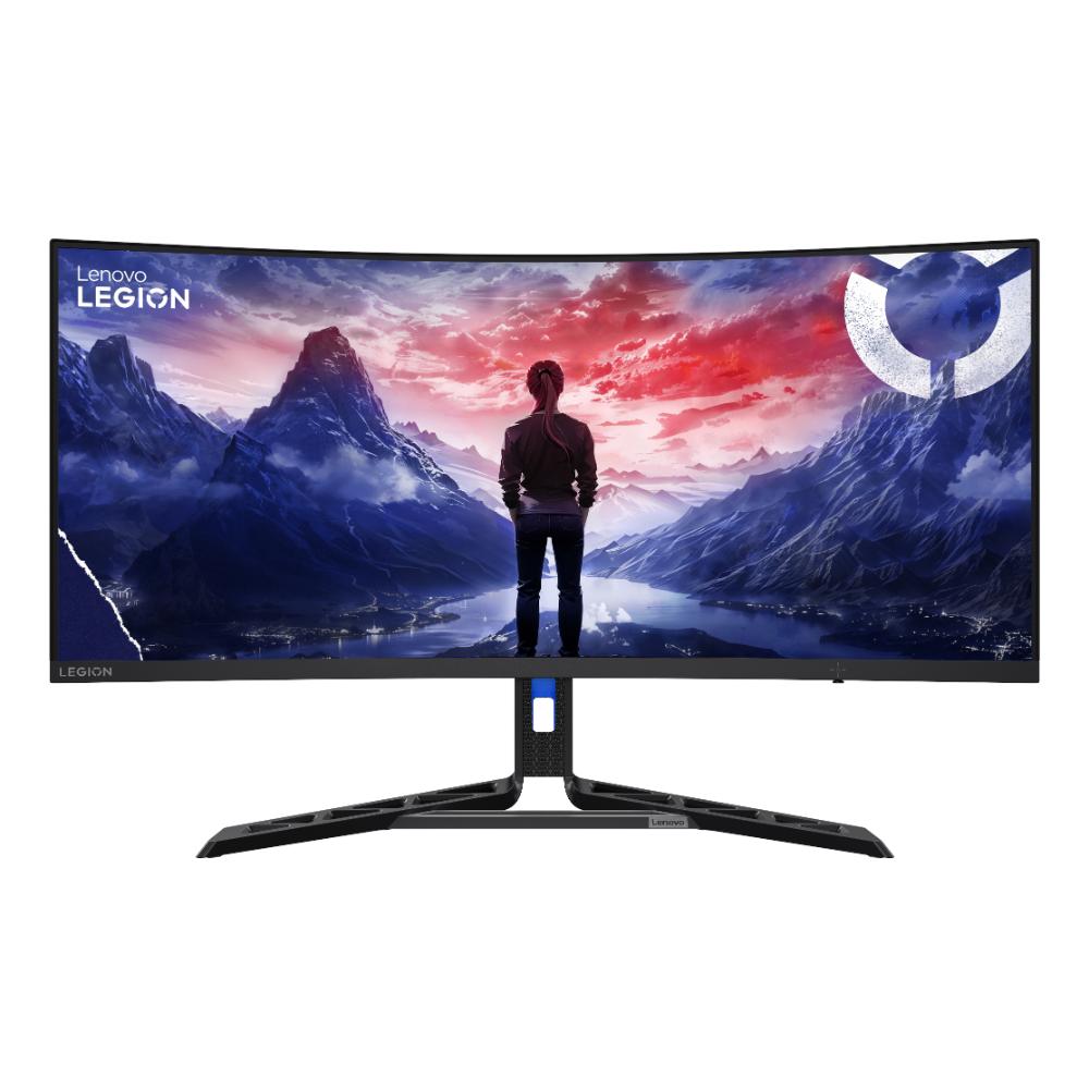 Lenovo Legion R34w-30 34" WQHD UltraWide Gaming Monitor | 180Hz | 0.5ms MPRT | 1500R Curved | 99% sRGB | 3W Speakers