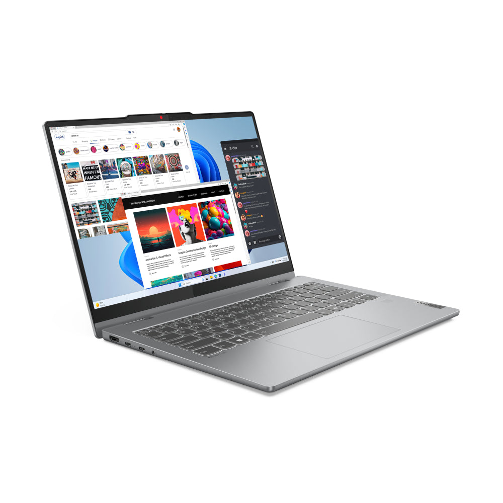Lenovo IdeaPad 5 2-in-1 14IRH9 | Intel® Core™ i5-13420H | 16GB RAM | 512GB SSD | 14" WUXGA Touch | Luna Grey, DOS