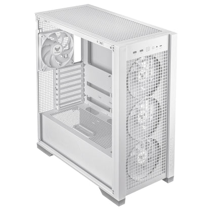 ASUS TUF GAMING GT302 ARGB | Mid Tower Case | E-ATX Support | Tempered Glass | ARGB Fans | USB 3.2 Type-C