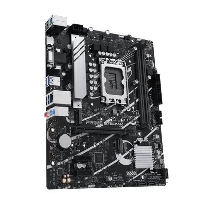 ASUS Prime B760M-K | Intel® B760 LGA 1700 mATX Motherboard