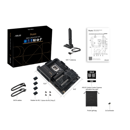 ASUS ProArt Z890-Creator WiFi | High-Performance Motherboard for Content Creators